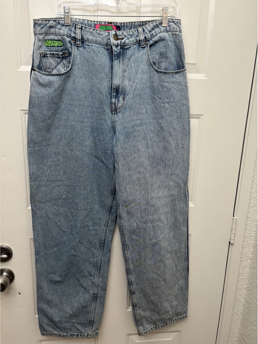 Empyre Tori Billie Light Wash Skate Jeans Size 14